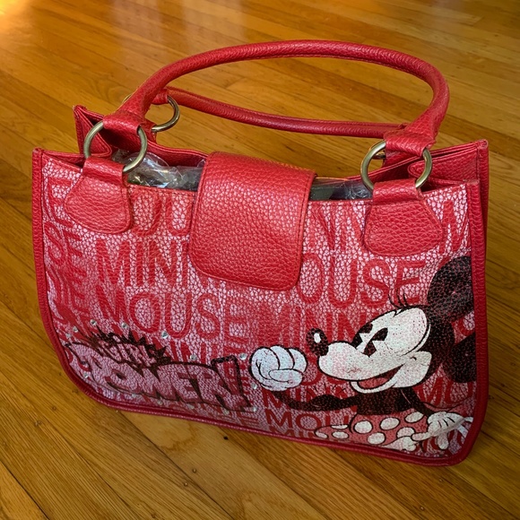 Vintage Girl Power Minnie Mouse Tote Bag - Picture 6 of 7